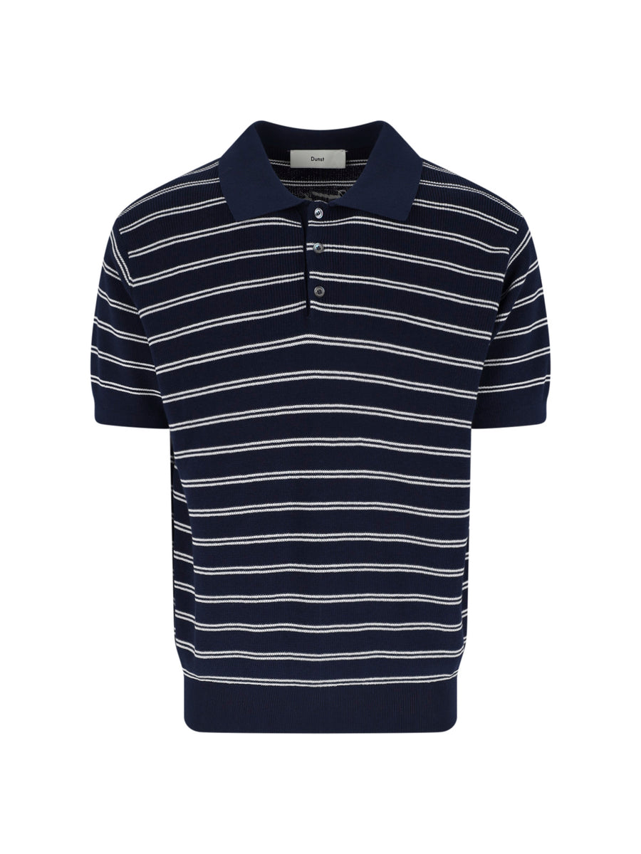 Dunst 69% Cotton polo in navy