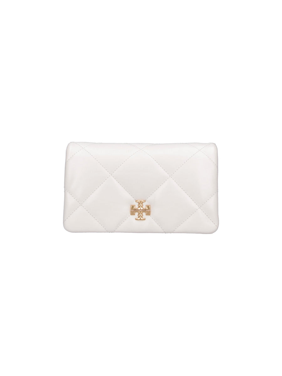 Tory Burch 100% Cow Leather wallet in white