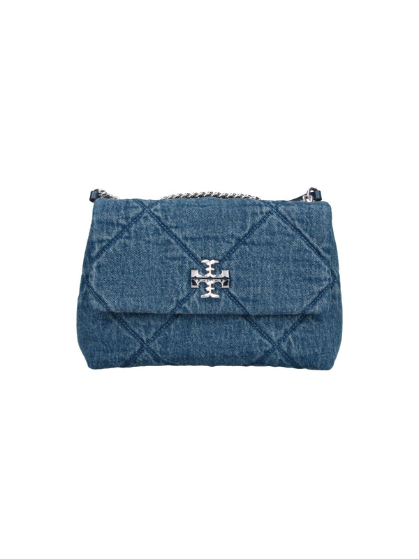 Tory Burch 100% Cotton shoulder bag in blue