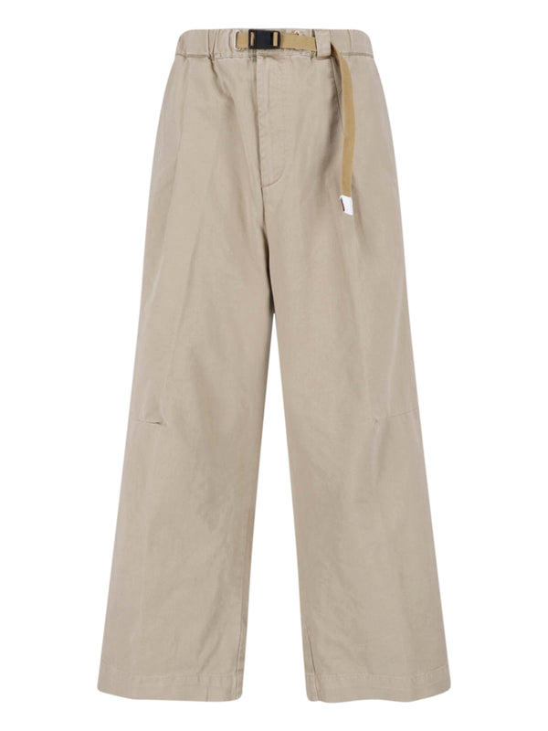 White Sand 100% cotton trousers in beige