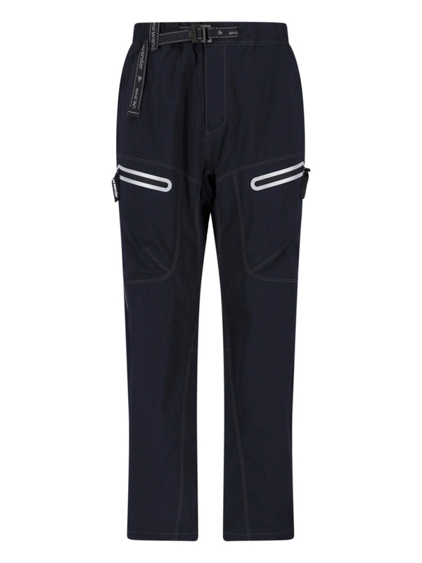 And Wander 95% Nylon cargo pants in black