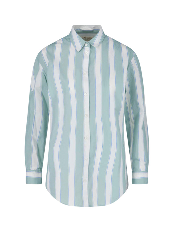 Mc2 Saint Barth 100% Cotton shirt in green