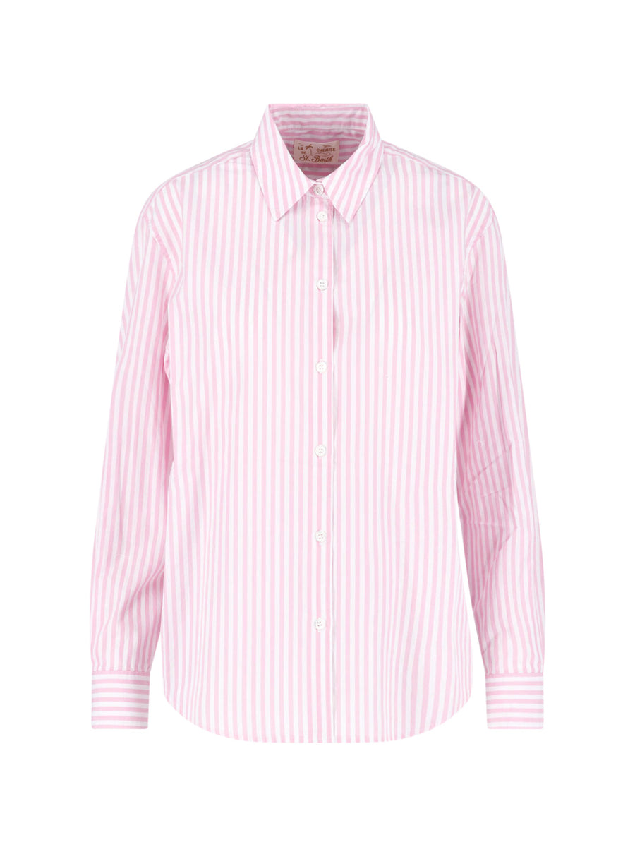 Mc2 Saint Barth 100% Cotton shirt in pink
