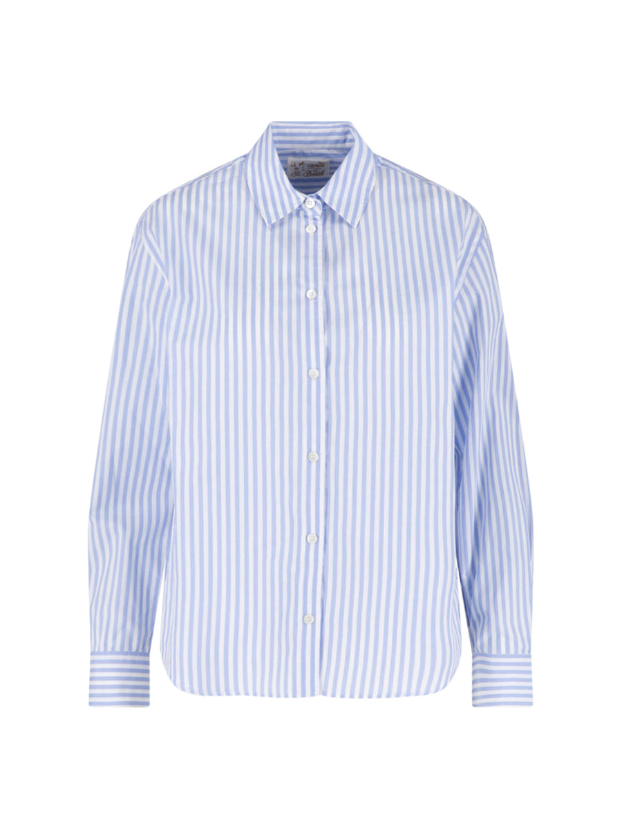 Mc2 Saint Barth 100% Cotton shirt in blue