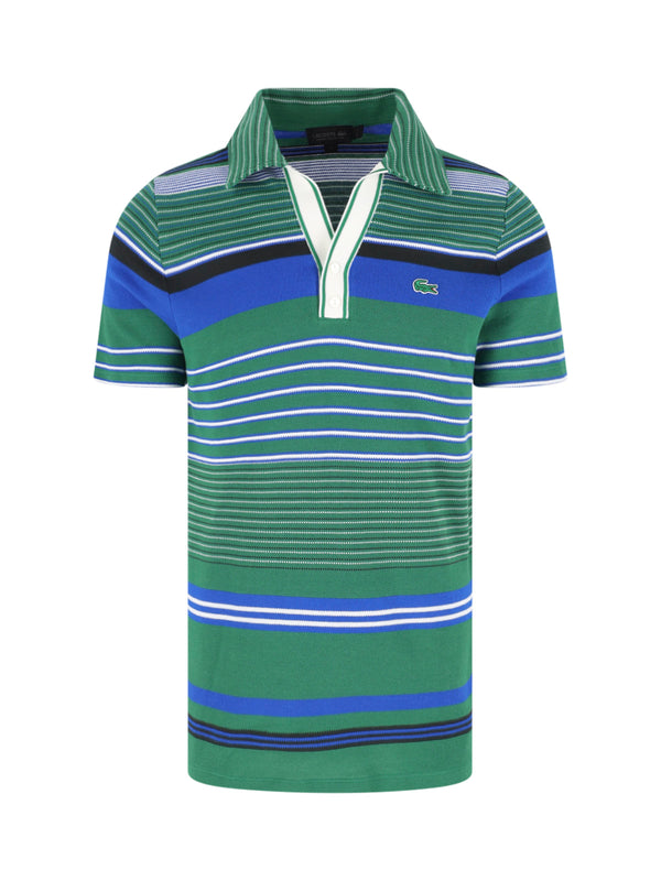 Lacoste 100% cotton polo in green