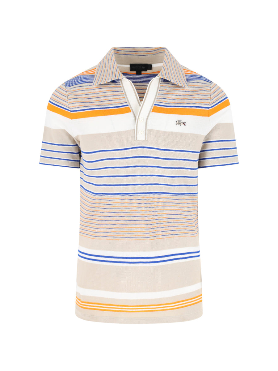 Lacoste 100% cotton polo in beige
