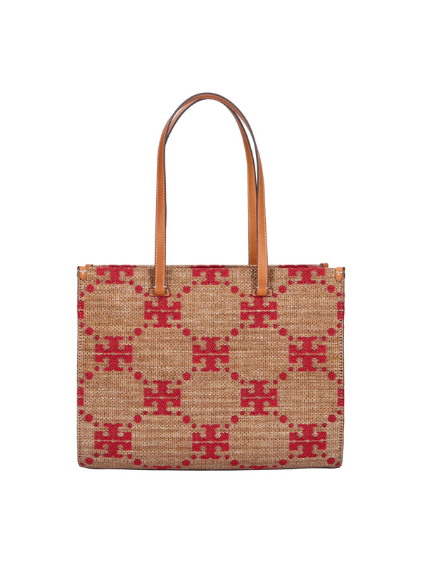 Tory Burch 51% Polyester tote bag in brown