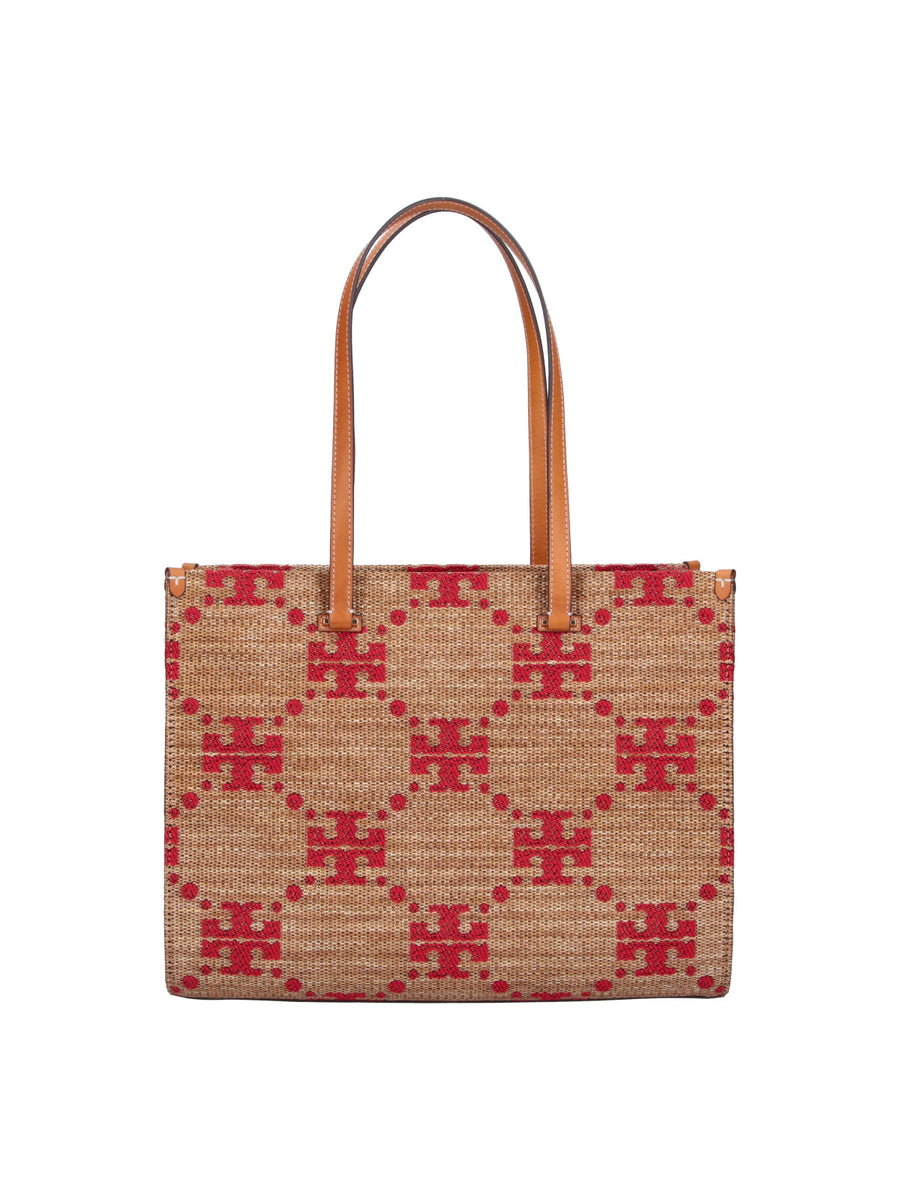 Tory Burch 51% Polyester tote bag in brown