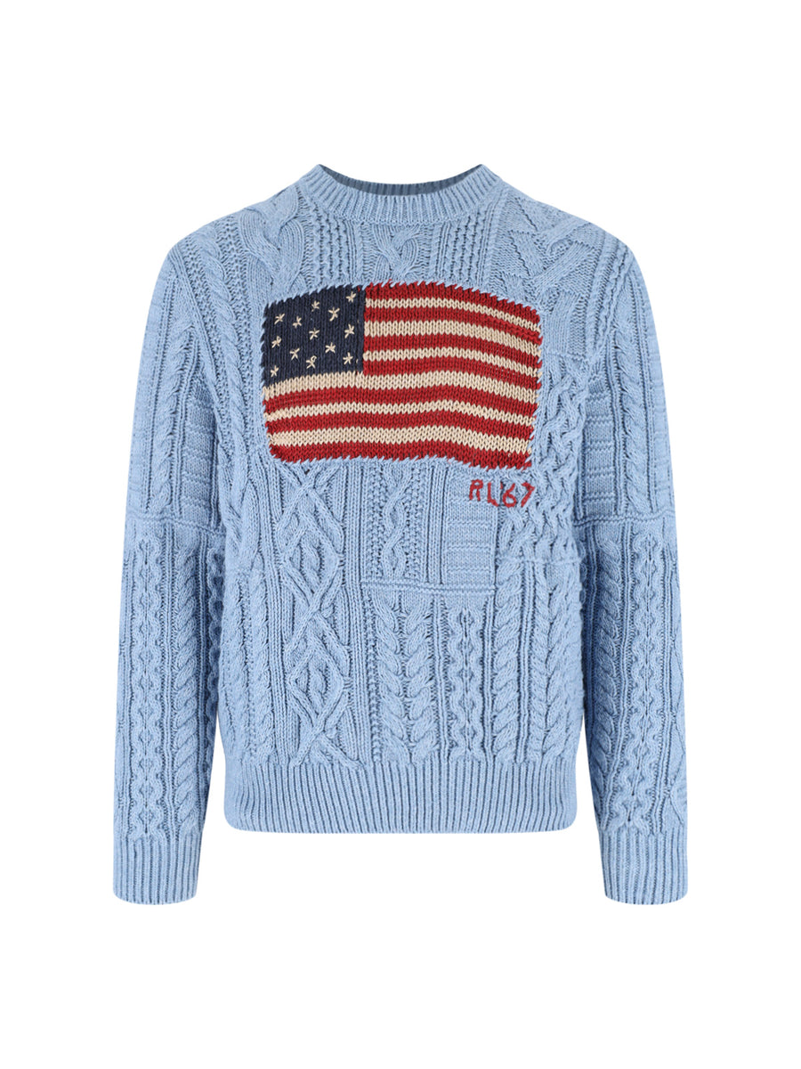 Polo Ralph Lauren 100% Cotton sweater in blue