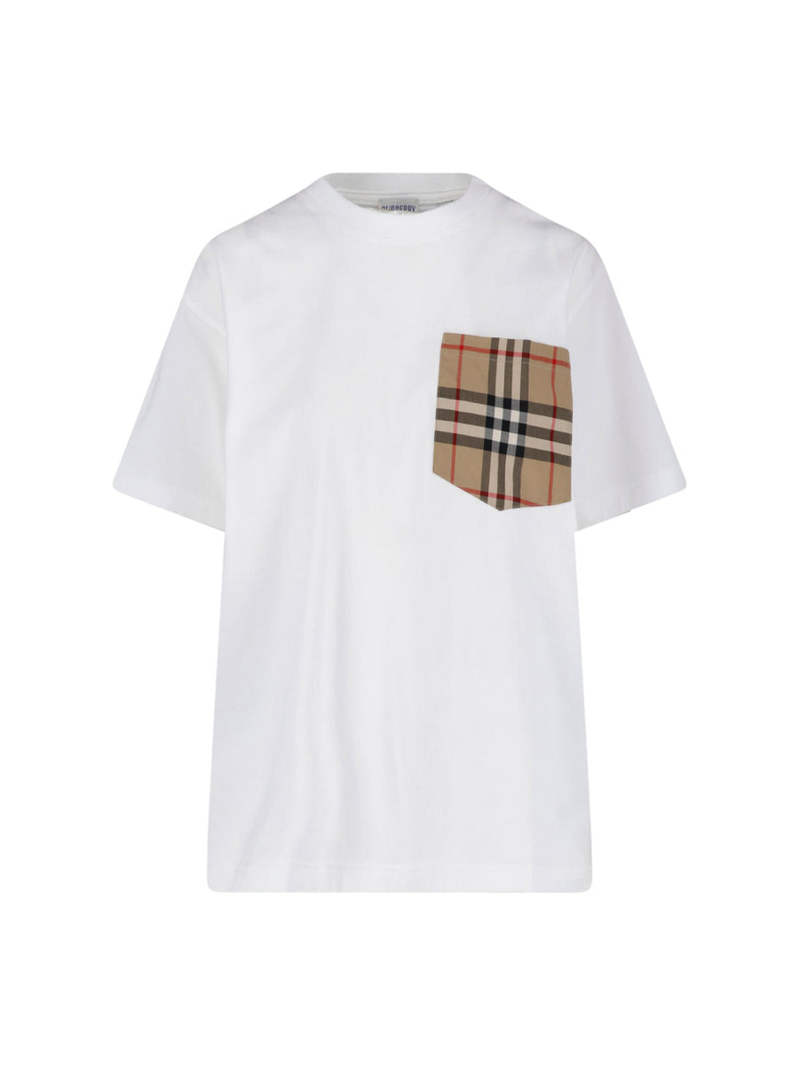 Burberry 100% Cotton t-shirt in white