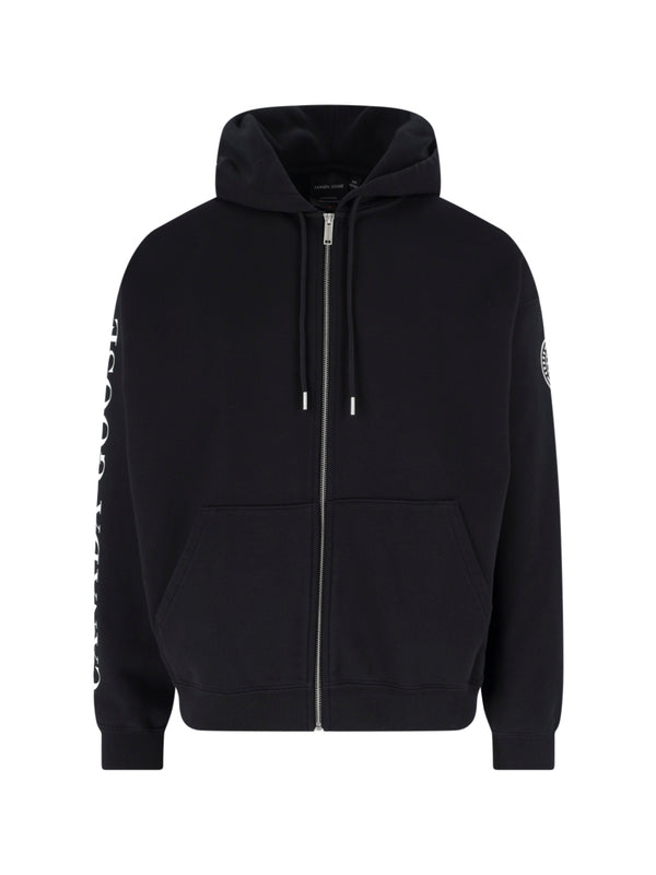 Canada Goose 100% Cotton hoodie in black