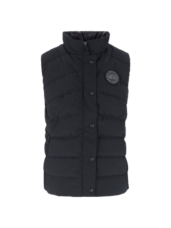 Canada Goose 100% polyester down vest in black