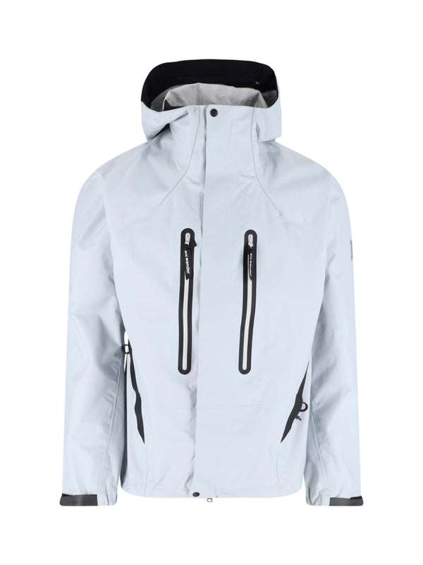 And Wander 100% nylon jacket in gray