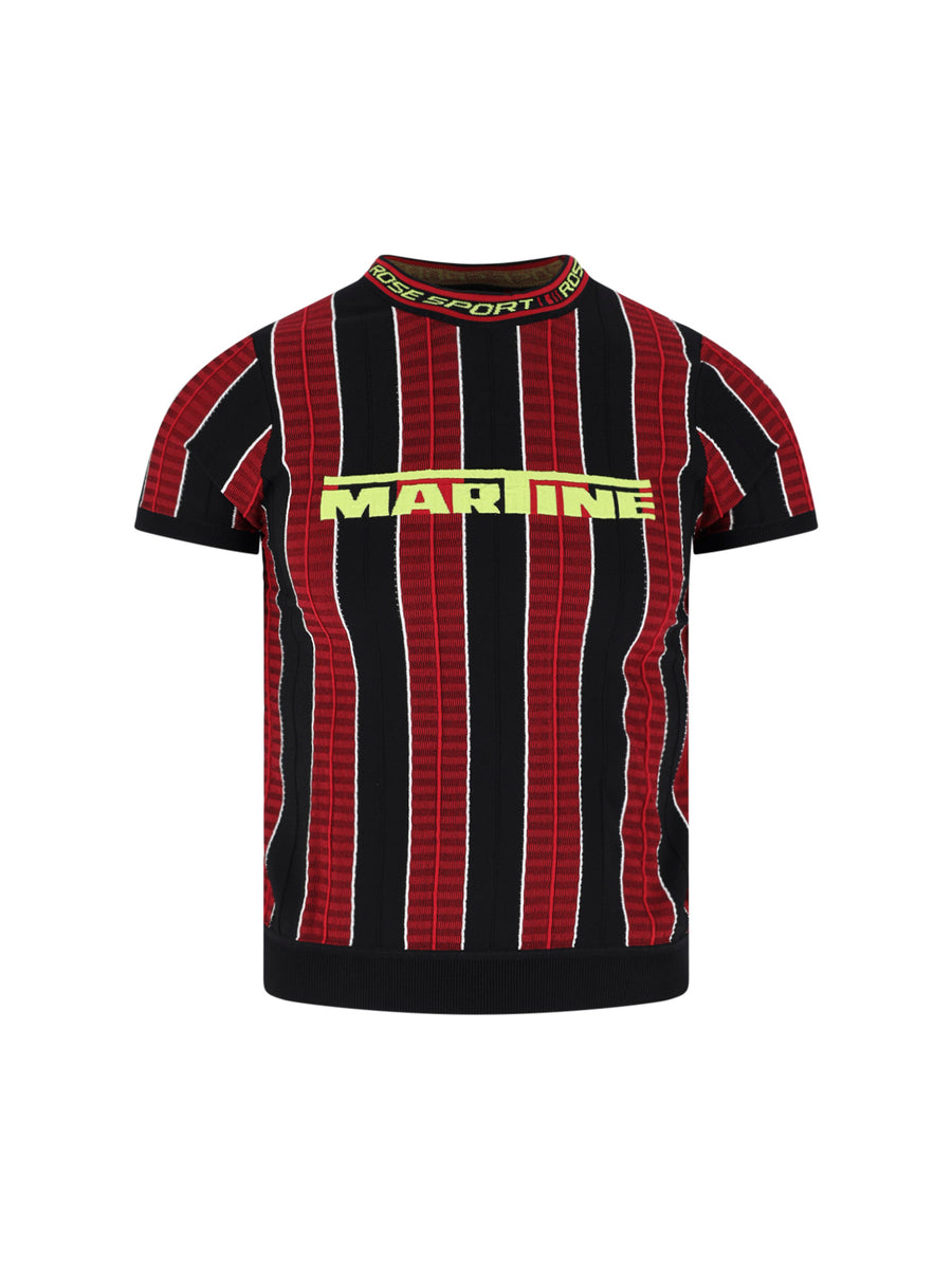 Martine Rose 100% Cotton t-shirt in red