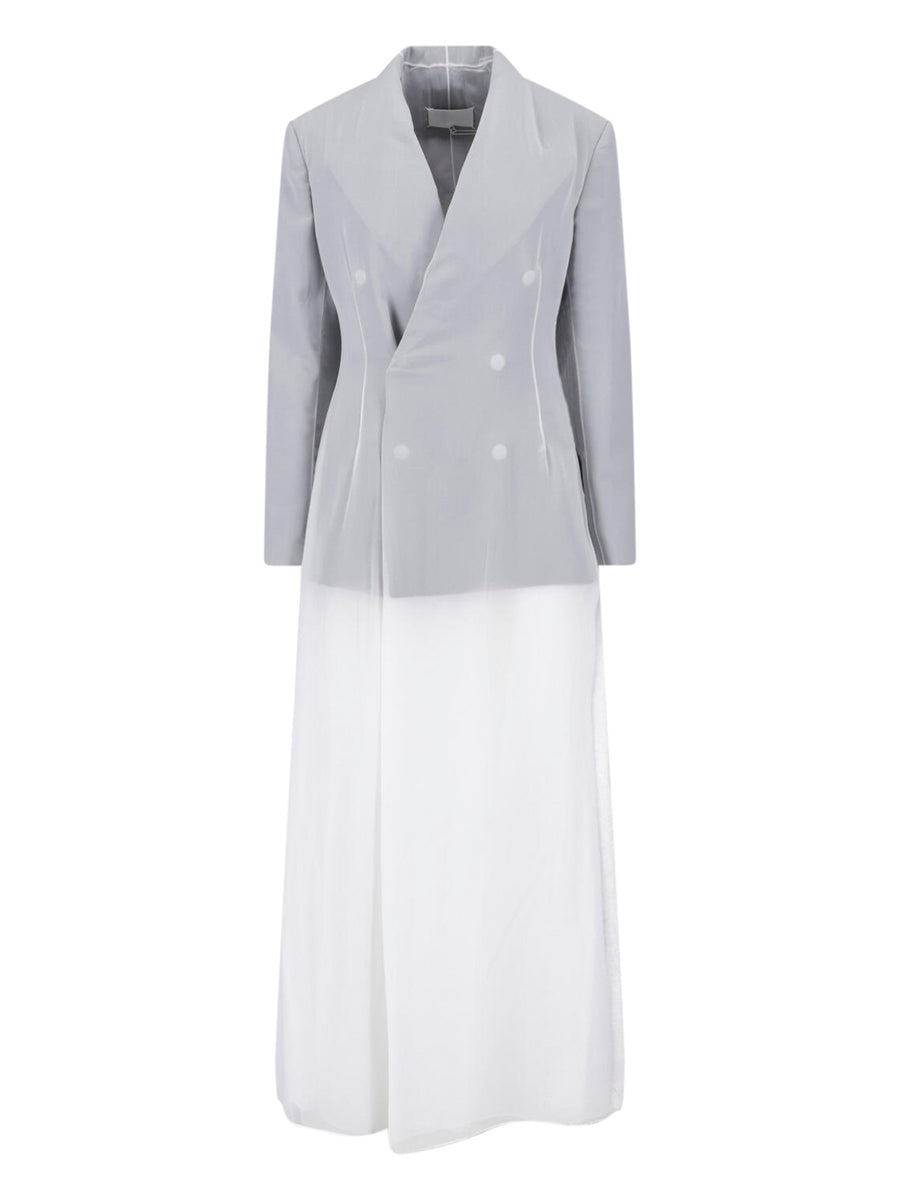 Maison Margiela 54% Acetate dress in white