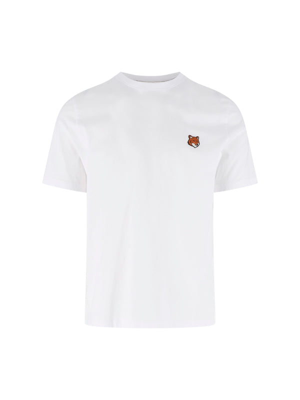 Maison Kitsune' 100% Cotton t-shirt in white