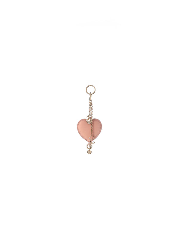 Chloè 72% Viscose key case in beige