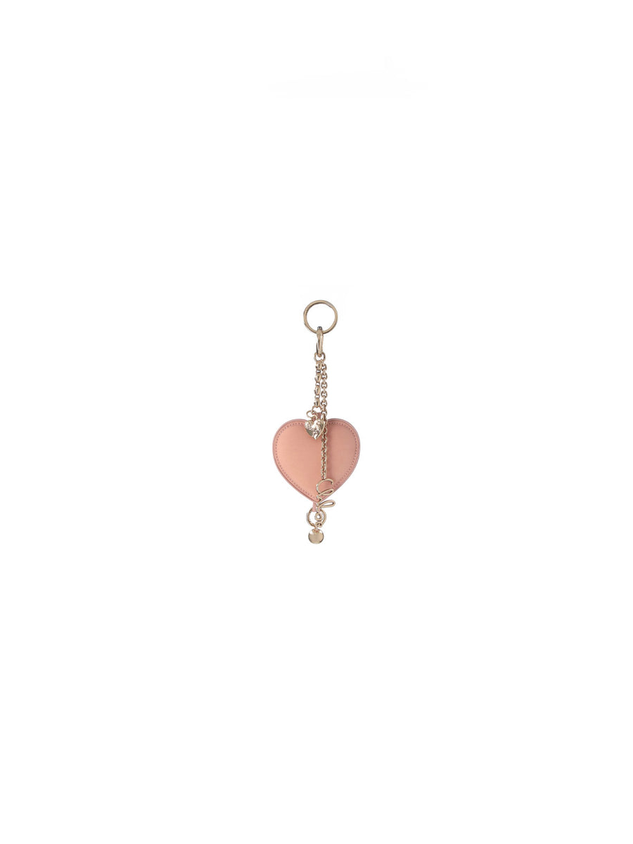 Chloè 72% Viscose key case in beige