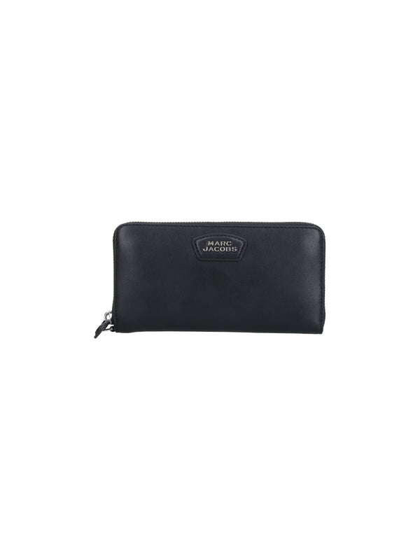 Marc Jacobs 100% Split Cow Leather With Polyurethane Coating wallet in black