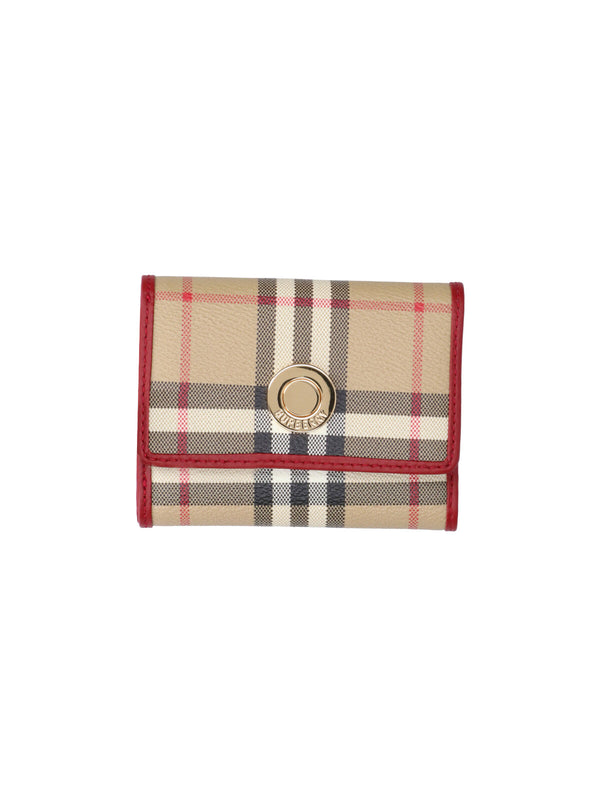 Burberry 55% Polyurethane wallet in beige