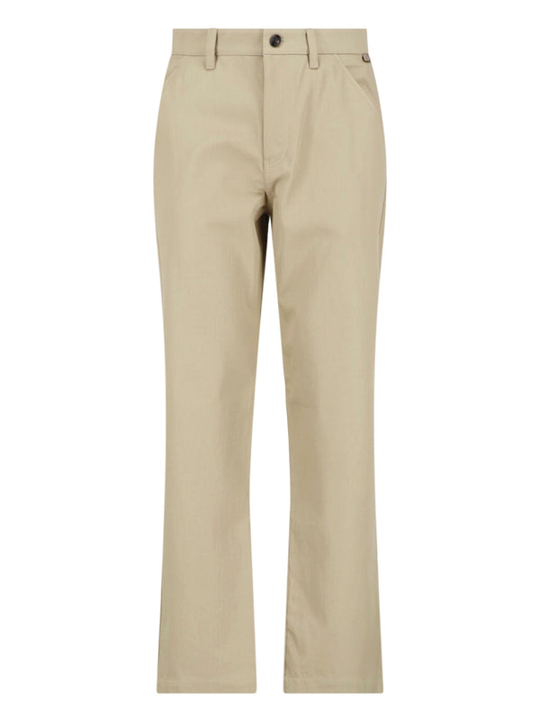 Burberry 100% Cotton trousers in beige