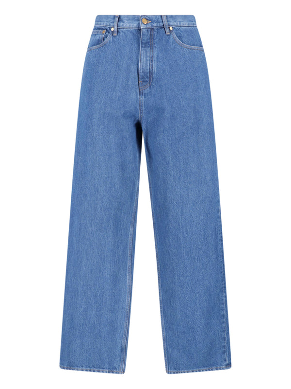 Jil Sander 100% Cotton jeans in blue