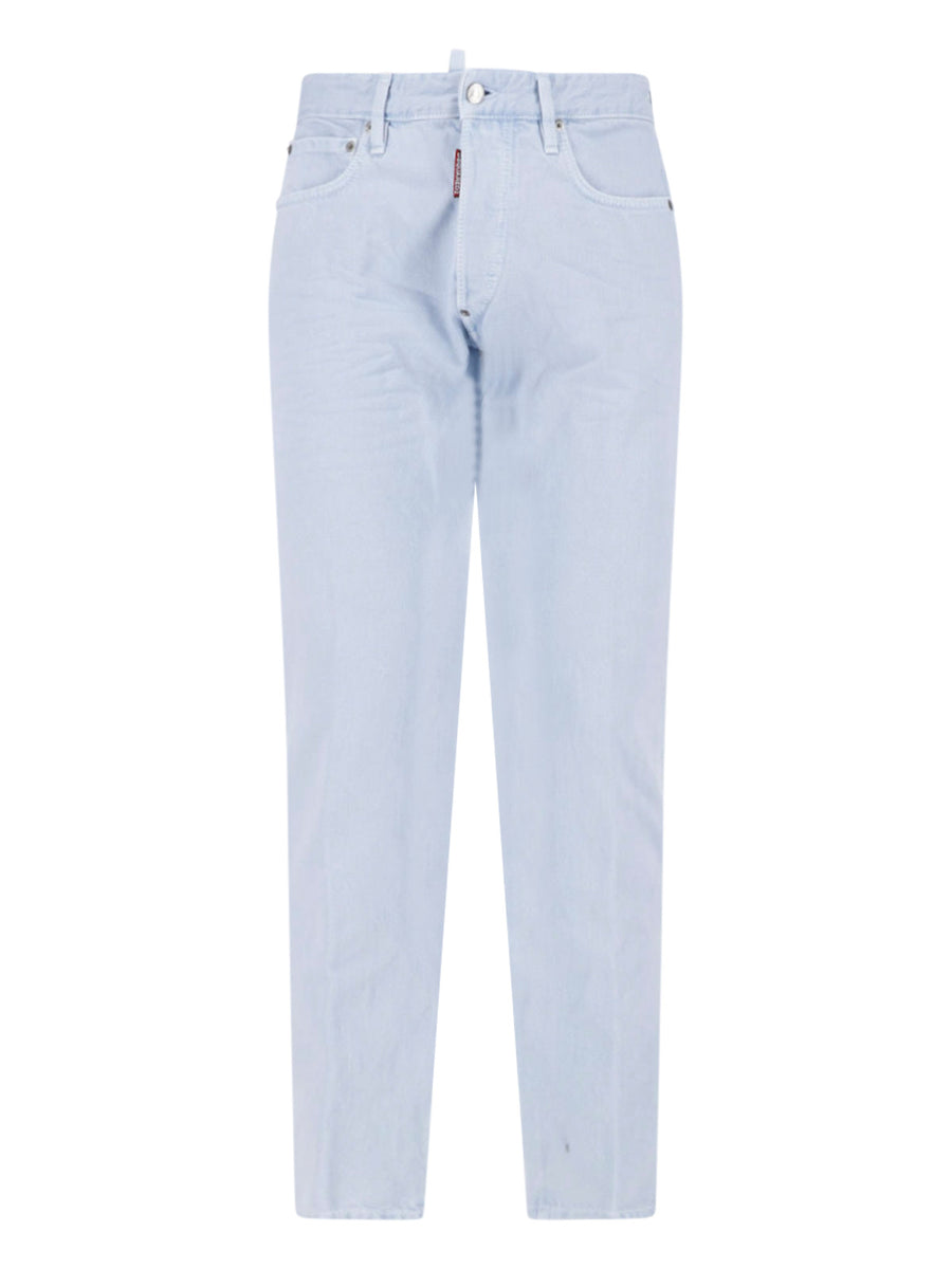 Dsquared2 100% Cotton jeans in blue