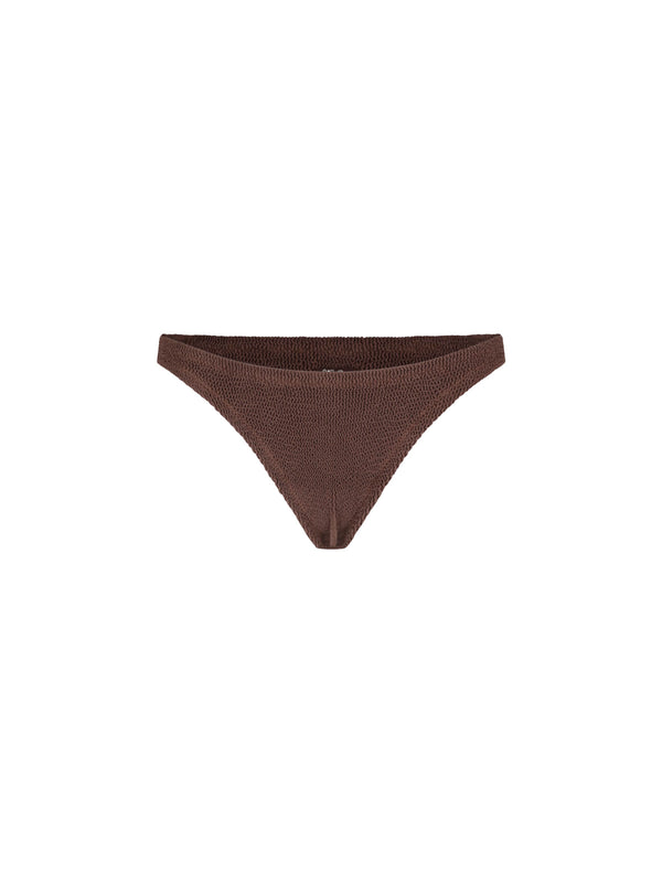 Mc2 Saint Barth 90% Polyamide bikini brief in brown