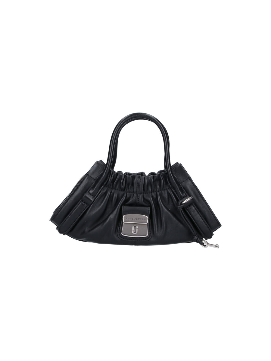 Marc Jacobs 100% lamb leather shoulder bag in black