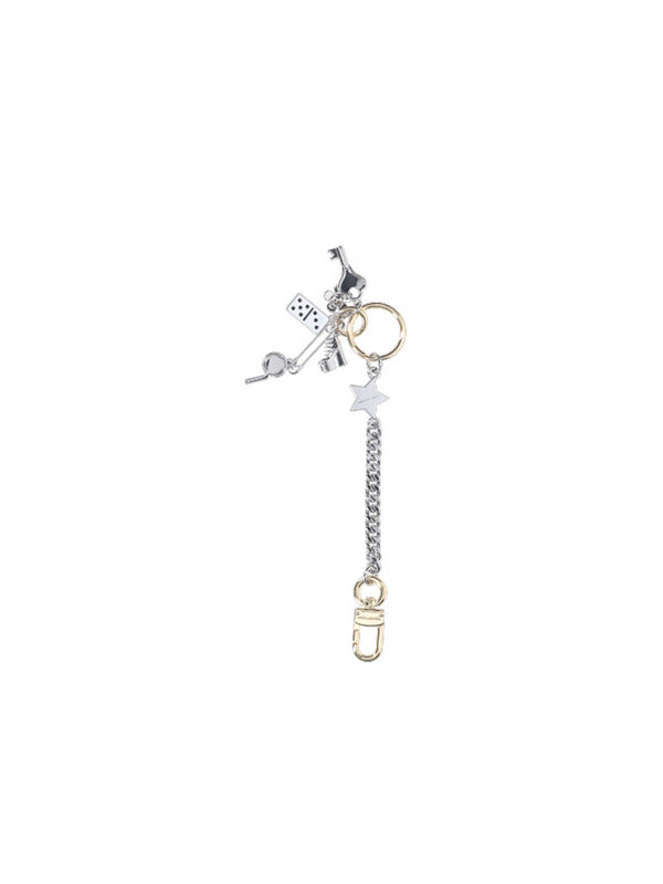 Marc Jacobs 59% Zinc Alloy key chain in silver