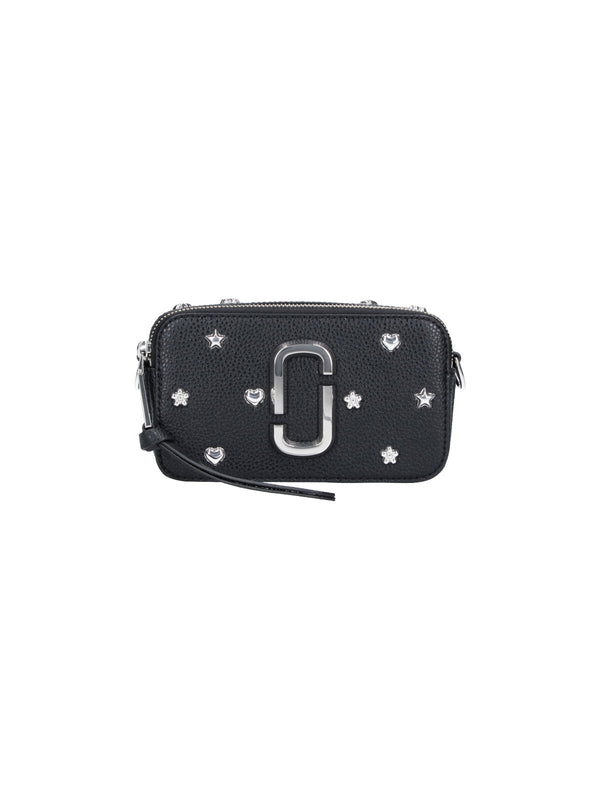 Marc Jacobs 100% Split Cow Leather With Polyurethane Coating clutch in black