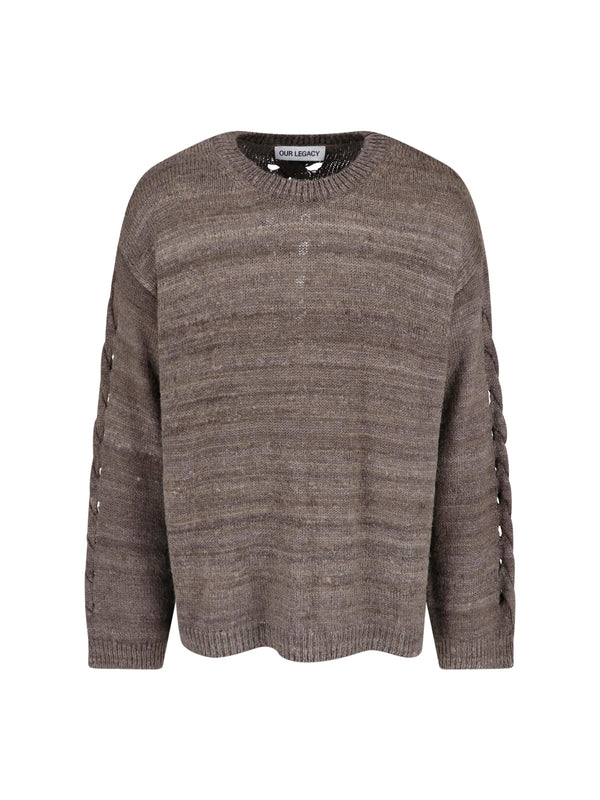 Our Legacy 100% Silk sweater in gray