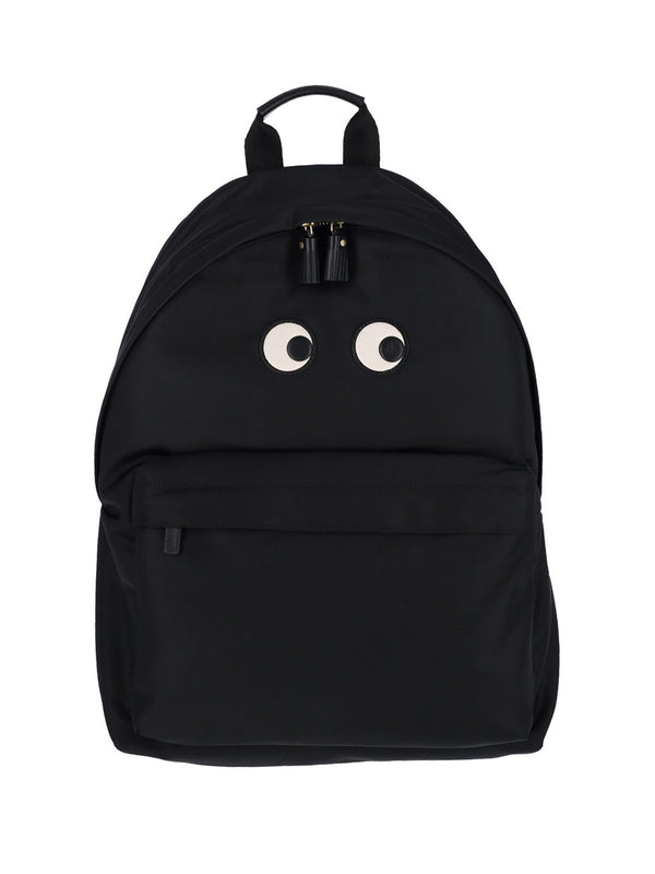 Anya Hindmarch 100% Recycled Nylon backpack in black