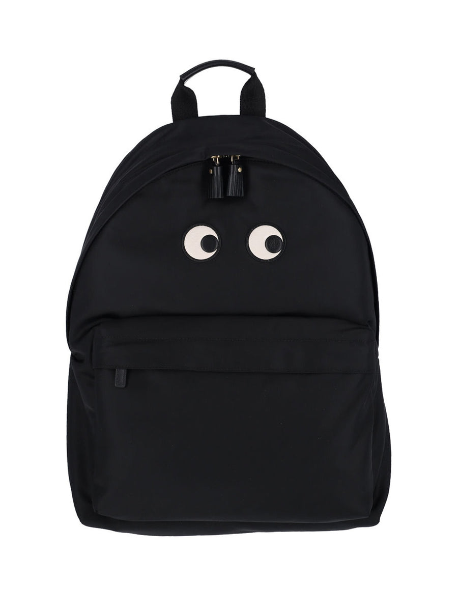 Anya Hindmarch 100% Recycled Nylon backpack in black