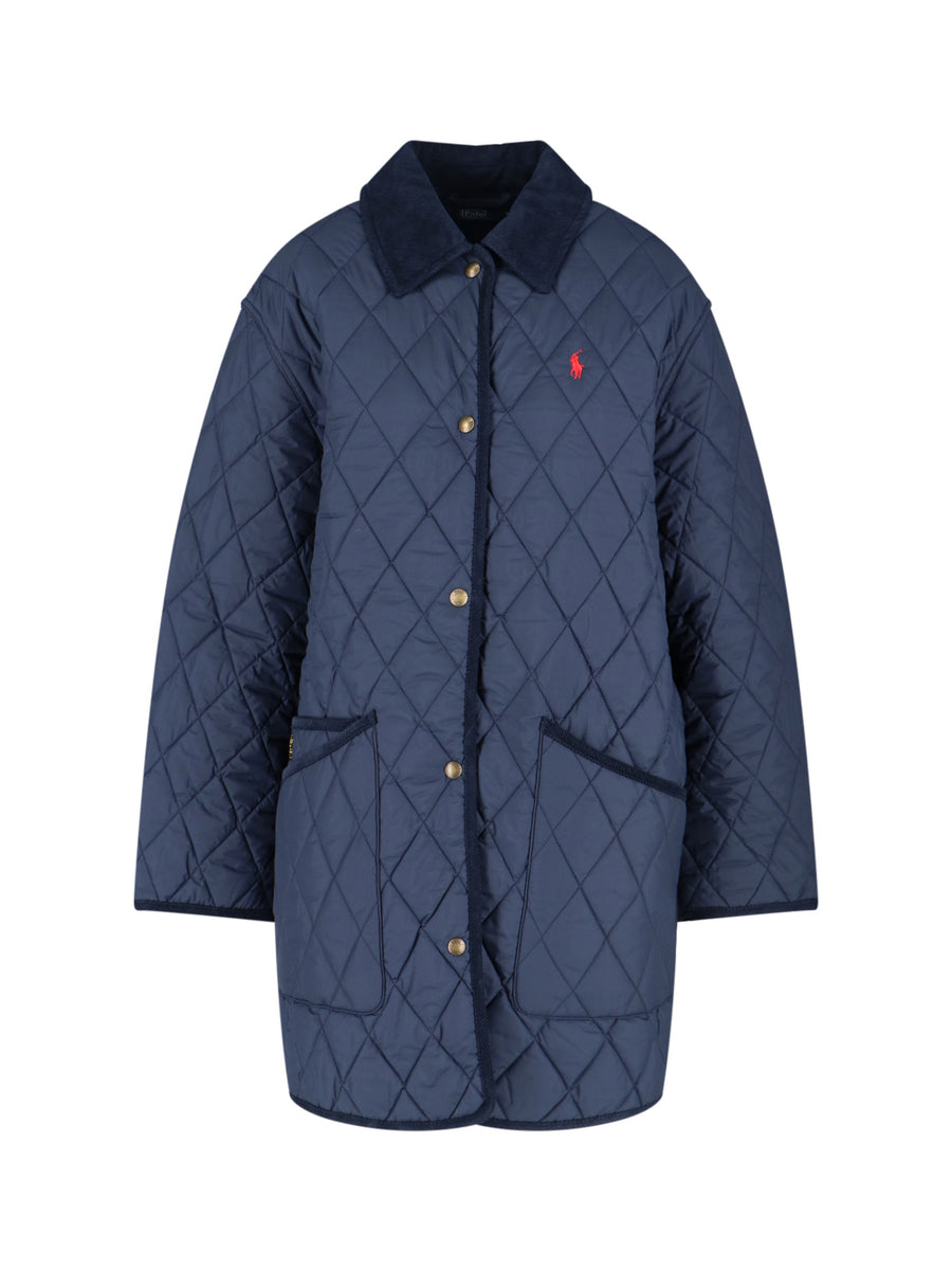 Polo Ralph Lauren 100% Recycled Polyester quilted jacket in navy