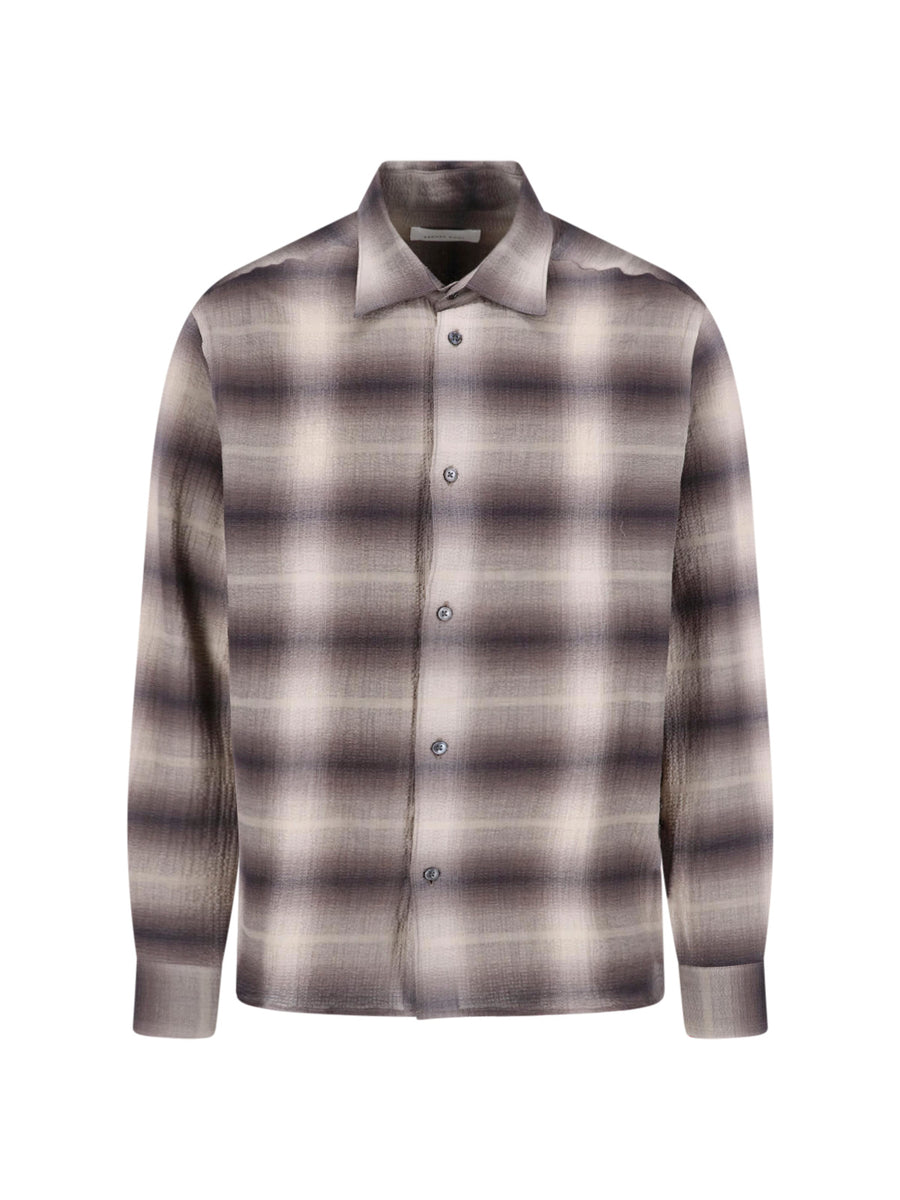 Berner Kuhl 98% cotton shirt in brown