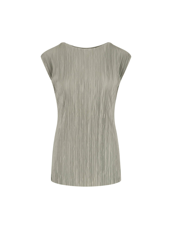 Calvin Klein 100% polyester tank top in green