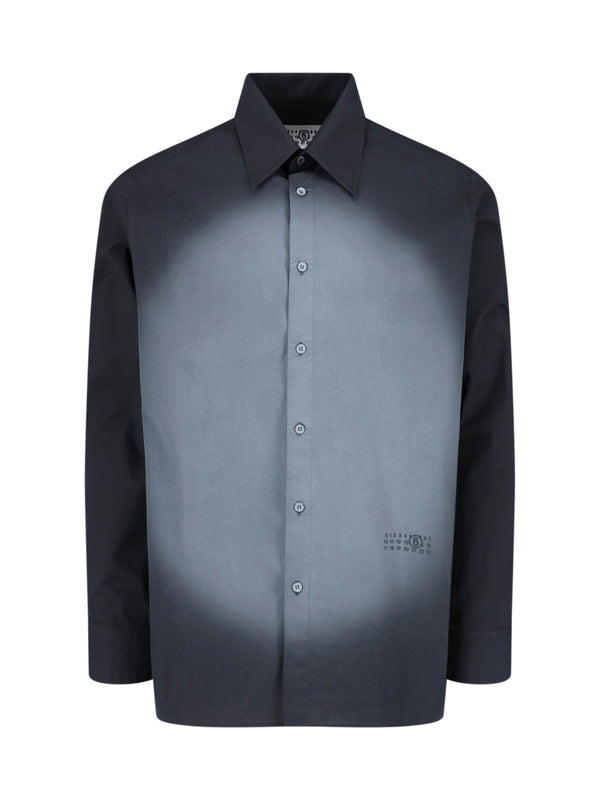 MM6 Maison Margiela 100% Cotton shirt in grey