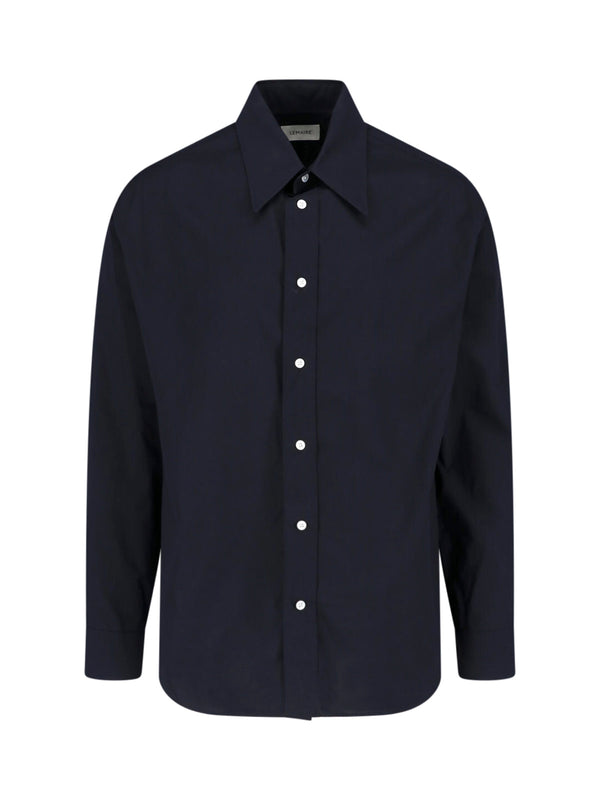 Lemaire 100% Cotton shirt in black