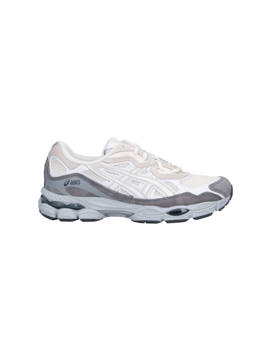 Asics 100% Leather sneaker in white