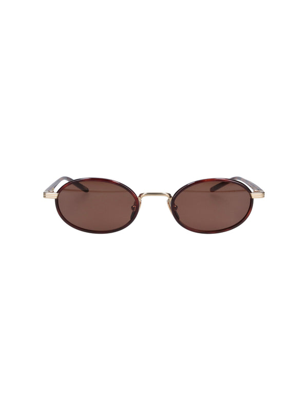 Chimi CHIMI137 100% acetate sunglasses in brown