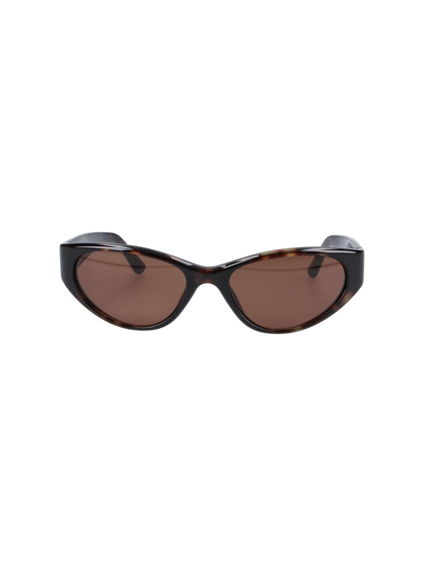 Chimi CHIMI147 100% acetate sunglasses in brown