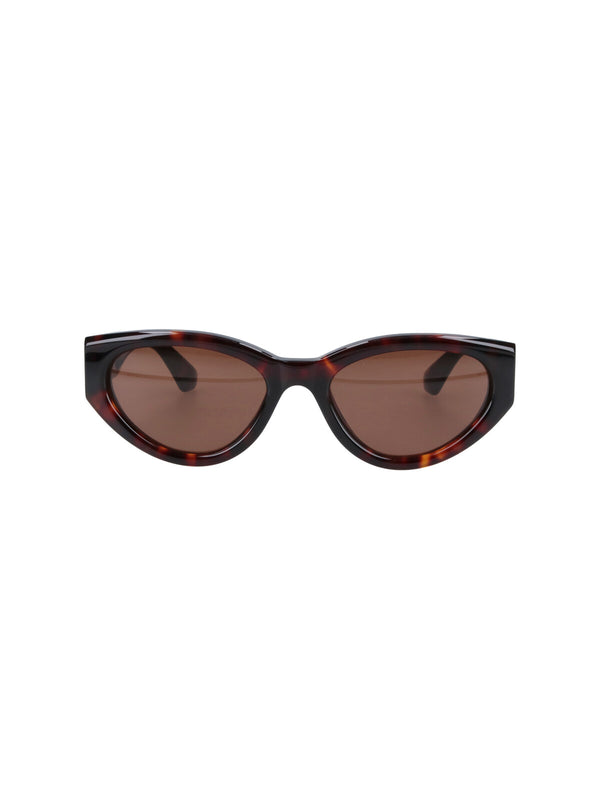 Chimi CHIMI184 100% acetate sunglasses in brown
