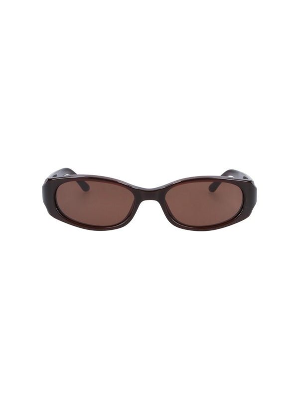 Chimi CHIMI184 100% acetate sunglasses in brown