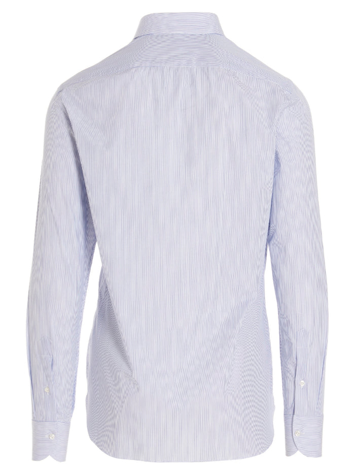 Marechiaro shirt Light Blue Cotton Shirt, Blouse