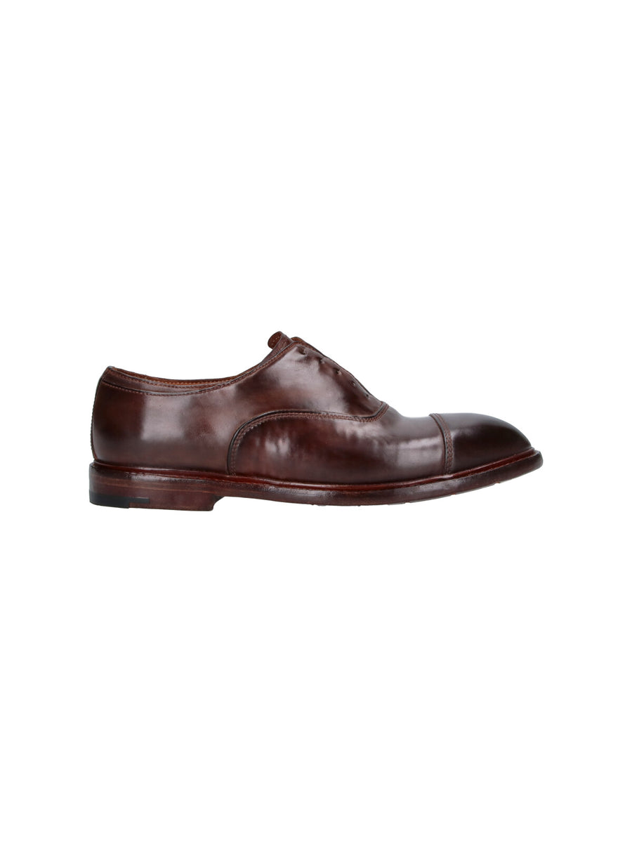 Premiata 100% leather oxford in brown
