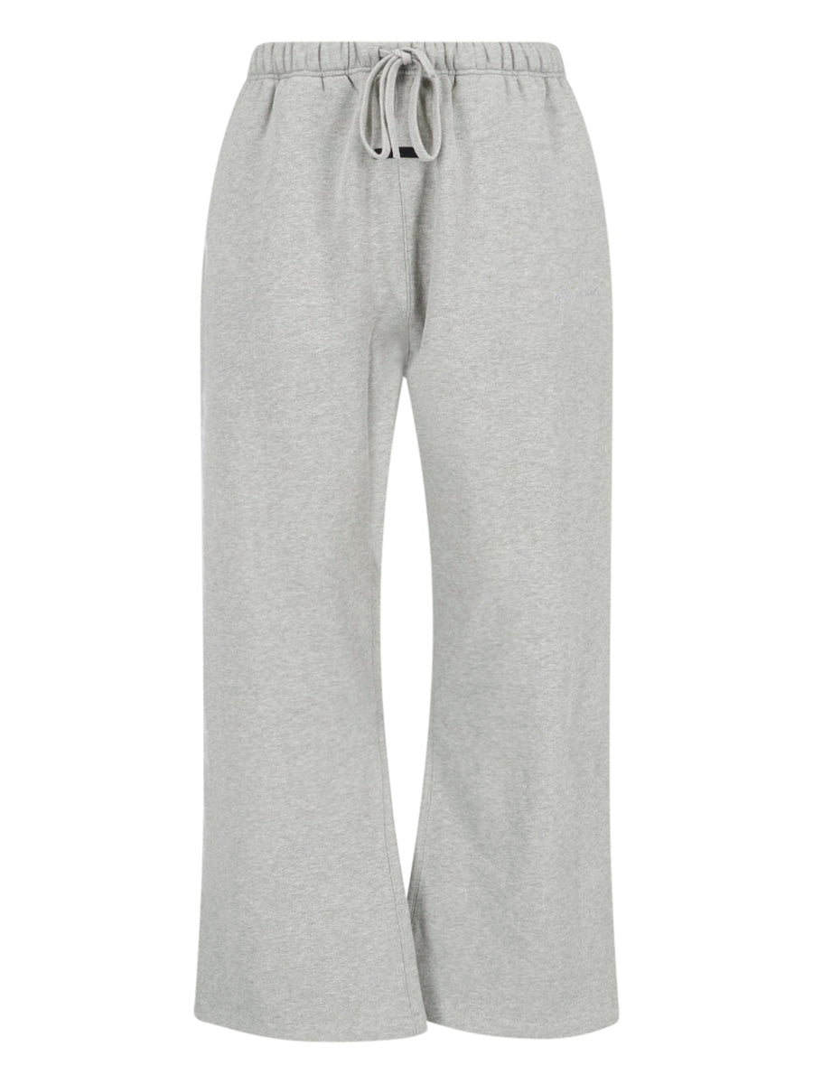 Fear Of God Essentials 80% Cotton joggers in gray
