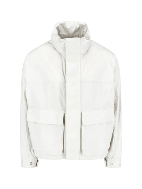 Lemaire 100% Cotton jacket in cream
