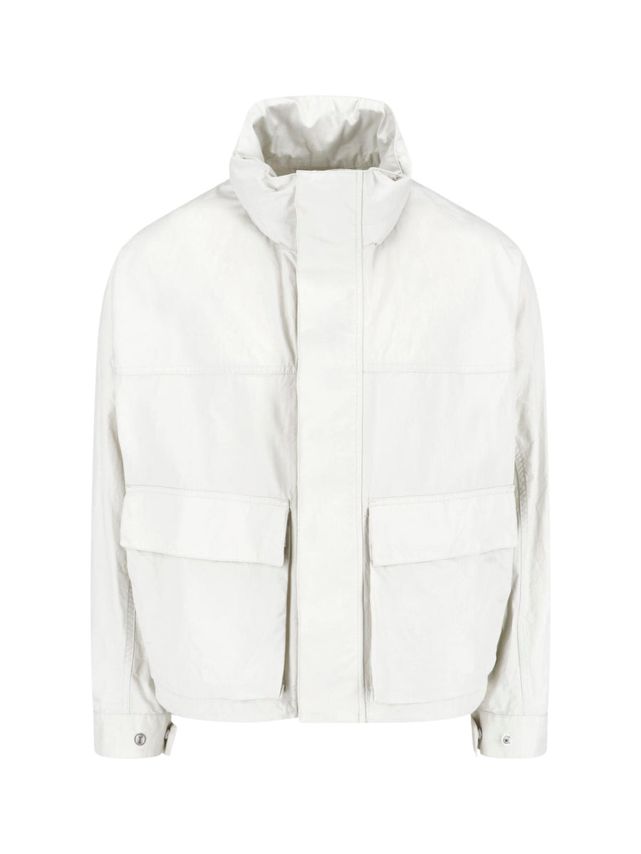 Lemaire 100% Cotton jacket in cream
