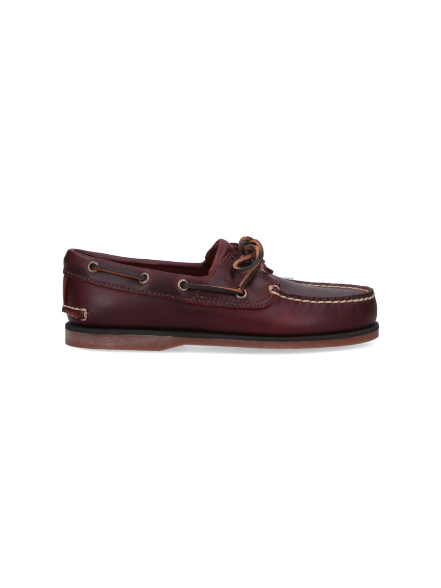 Timberland 100% Leather boat shoe in brown